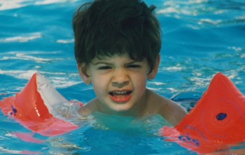 Im Swimming-Pool des Hotels